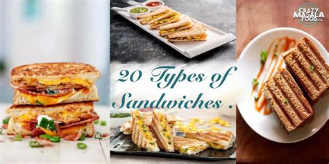 Top Types Of Sandwiches Crazy Masala Food