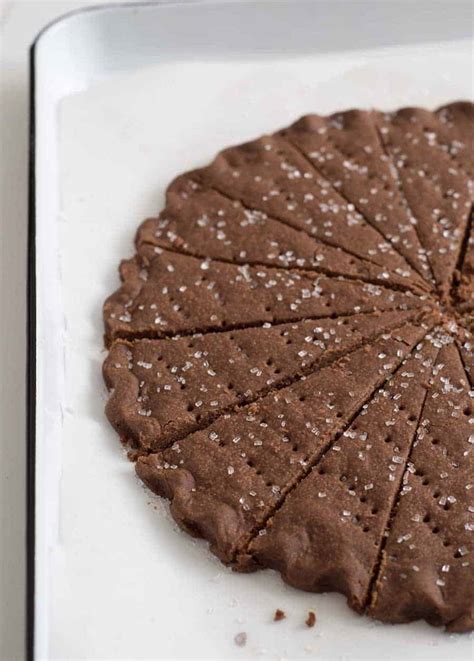 Easy Chocolate Shortbread Cookies Recipe Christmas Cookies Recipe