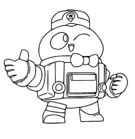 Brawl stars officially launched in beta on june 15th, 2017. Lou Brawl Stars Coloring Pages - Free Printable Coloring ...