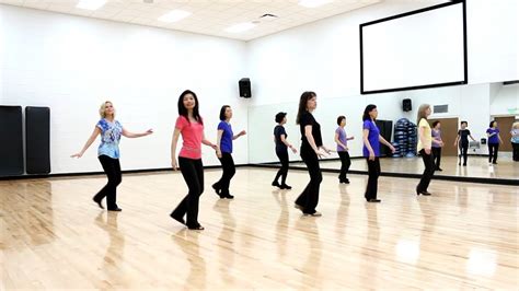 Working On That Line Dance Dance And Teach In English And 中文 Youtube