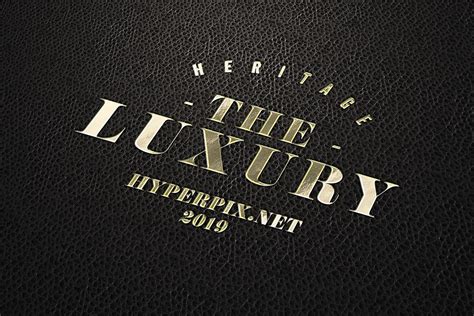 Luxury Logo Mockup Free Download Psd Template Hyperpix