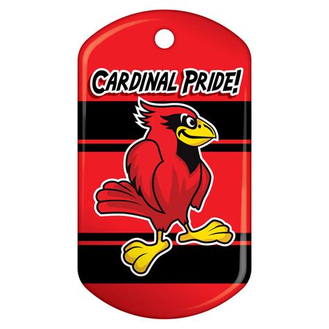 Cardinal Pride School Spirit Brag Tags