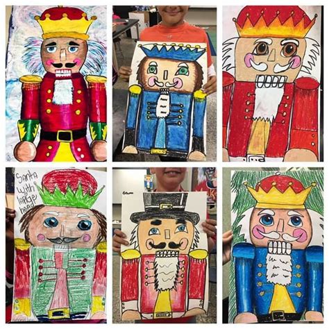 Pin By Annette Gebert On German Nutcrackers Winter Art Lesson