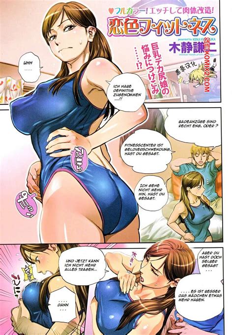 Porno Comic Kishizuka Kenji Koiiro Fitness Xfirex Sex Comic Hei E