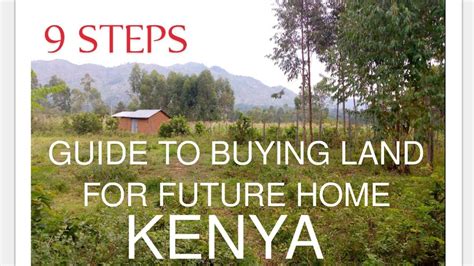 A Guide To Buying Land In Kenya For Future Home Judithdownthevillages
