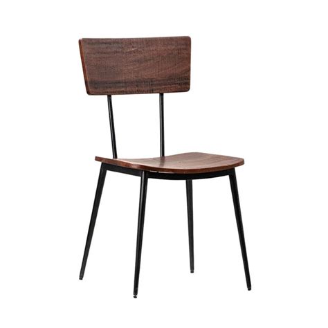 Acacia Wood Dining Chair Chairish