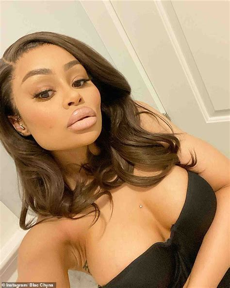 Blac Chyna Shows Off Her Sculpted Face As She Tries Out A Nude New Make