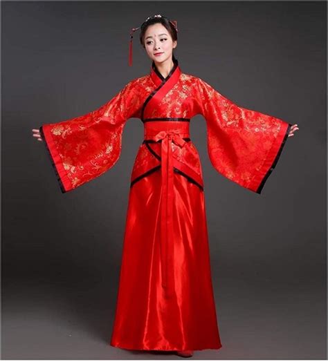 Traje China Antigua Dinastía Tang Nuevo Chino Tradicional Vestido De