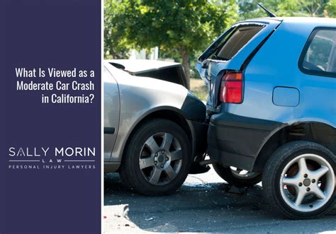 What Is Viewed As A Moderate Car Crash In California Car Crash