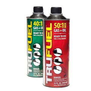 Forty to one (40:1) is a pretty easy 2 stroke ratio to calculate, you simply multiply the litre amount by 25. TRUFUEL Premixed Gas and Oil - Home Construction Improvement