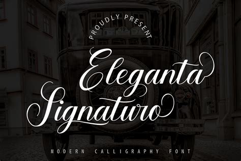 Eleganta Signaturo Font By Coretanletter · Creative Fabrica