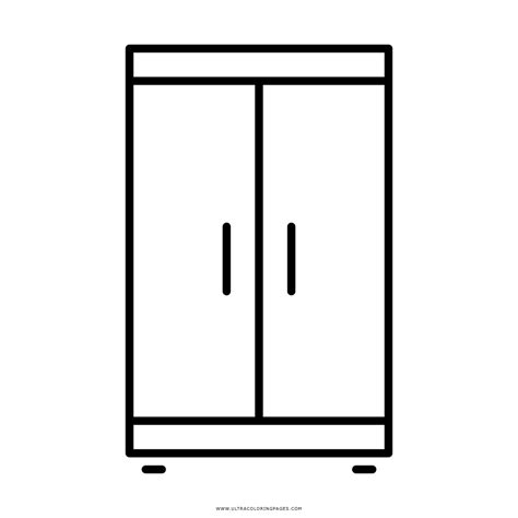 Cupboard Coloring Page Ultra Coloring Pages
