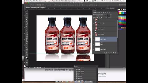 Adobe Photoshop Part 3 Wrap Package Design Around Bottle Youtube