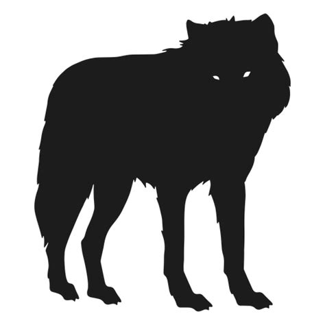 Lobo Em Pé Silhueta De Lobo Baixar Pngsvg Transparente