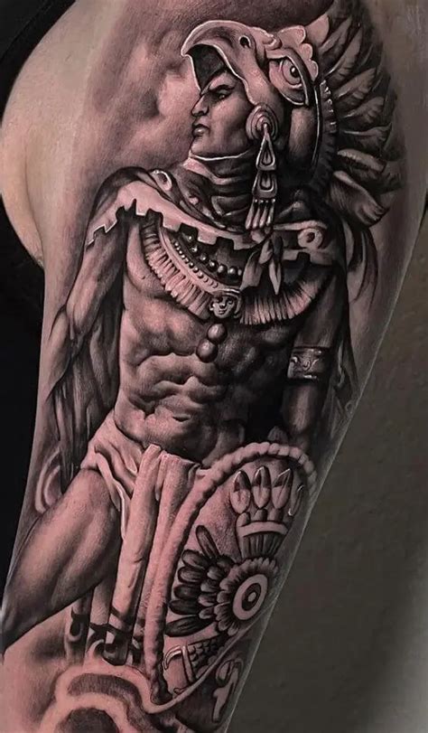 Top 75 Aztec Warrior Tattoo Designs Super Hot Vn