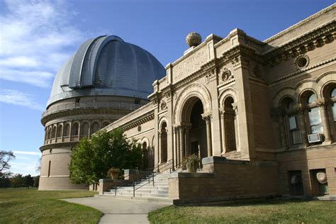 Yerkes Observatory Home Of Largest Refracting Telescope Space