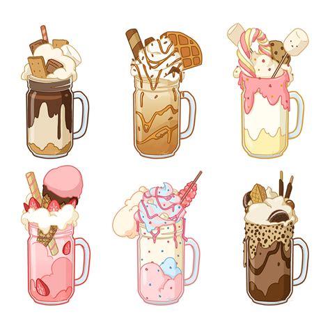 how to draw a milkshake draw so cute all in one photos