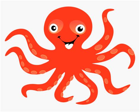 Clip Art Polvo Desenho Png Transparent Background Octopus Clipart