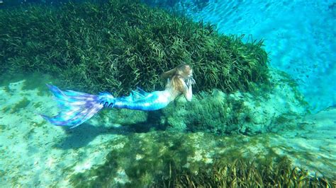 Mermaid Swims And Explores Alexander Springs Mernation Mermaid Haley