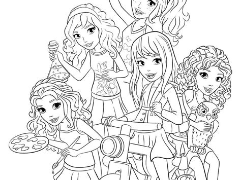 Lego friends coloring pages to print printable com sheet thomas and pictures approachingtheelephant metal sonic coloring pages. Lego Friends Drawing at PaintingValley.com | Explore ...