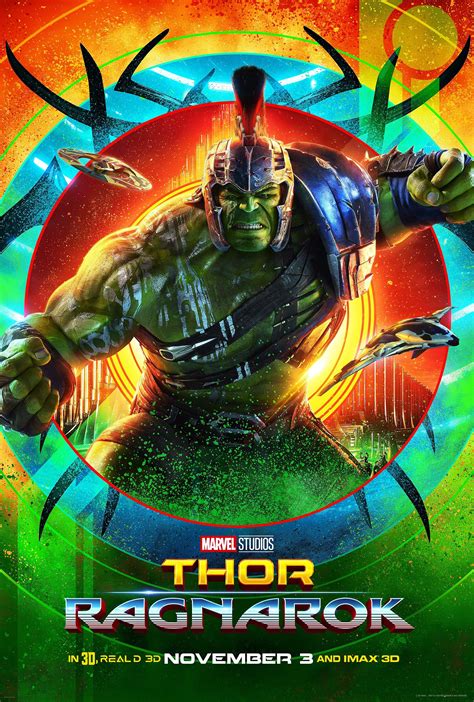 Image Thor Ragnarok Hulk Poster Disney Wiki Fandom Powered By