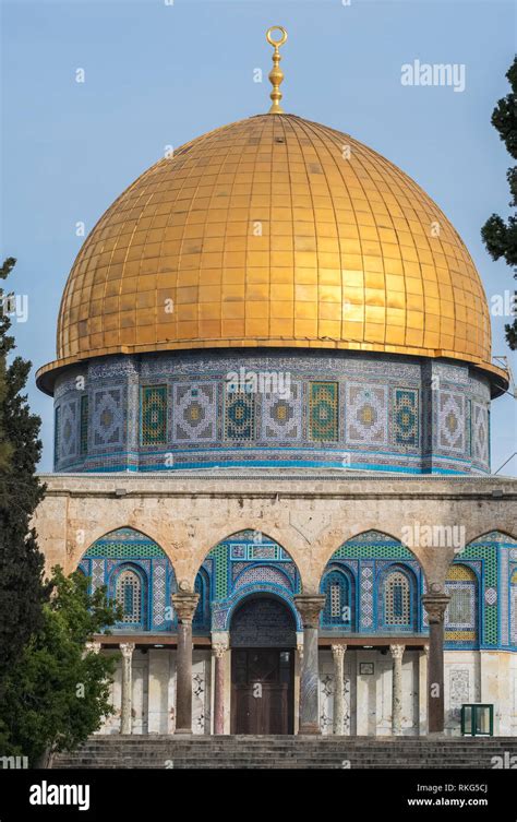 Close Up Of The Dome Of The Rock Hi Res Stock Photography And Images