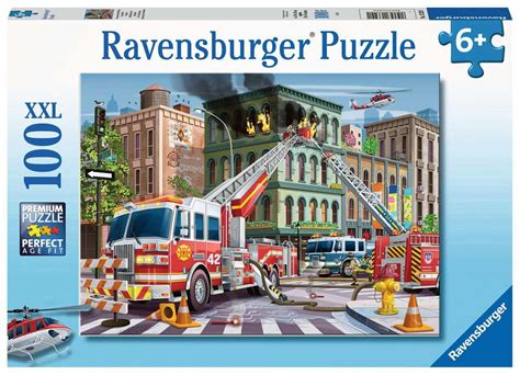 Fire Truck Rescue Childrens Puzzles Jigsaw Puzzles Products