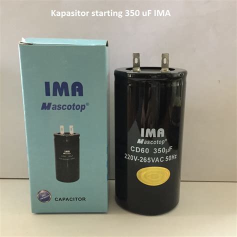 Jual Kapasitor Starting Uf Ima Mascotop Capacitor Shopee Indonesia