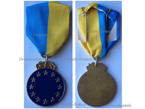 Netherlands Eu Medal European Confederation Former Ww2 Combatants