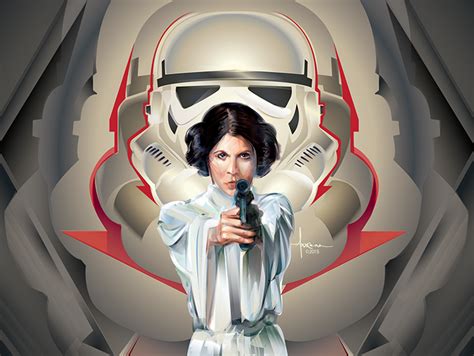 Star Wars Adobe Create Vector Tribute On Behance