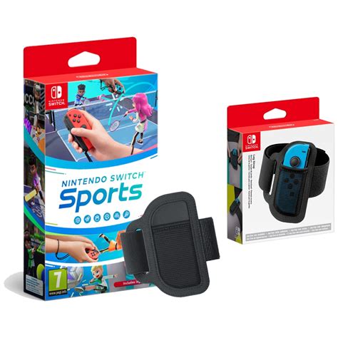 Nintendo Switch Sports Extra Leg Strap Bundle Smyths Toys Uk