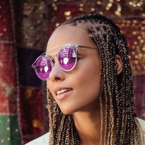 Alicia Keys Tribal Braids Pictures