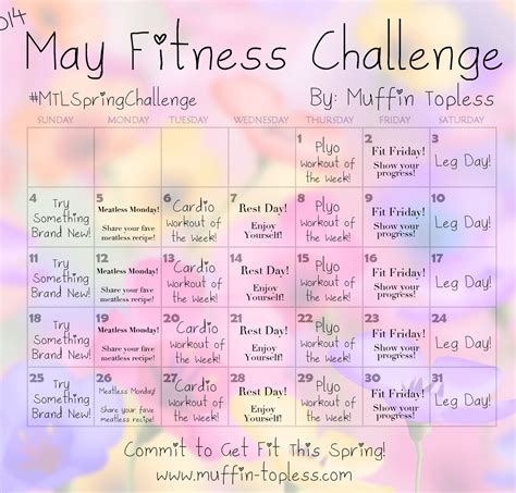 Free Spring Fitness Challenge To Get You In Shape For Summer Workout