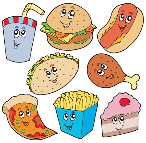 Fast Food Collection Stock Image Vectorgrove Royalty Free Vector
