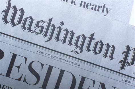 D Cembre Le Washington Post A Publi Son Premier Num Ro Nima Reja