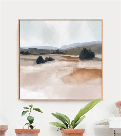 Large Landscape Painting Abstract Landscape Painting Landscape Wall