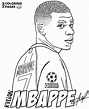 Free Kylian Mbappe coloring page - Topcoloringpages.net