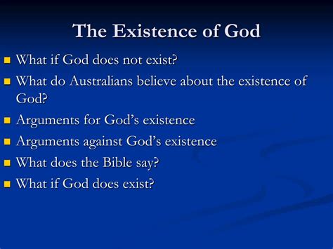 Ppt The Existence Of God Powerpoint Presentation Free Download Id