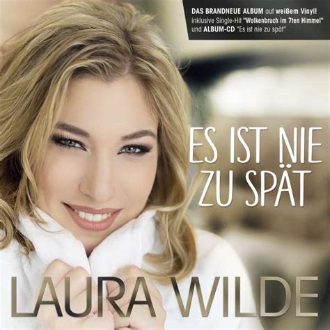 laura wilde es ist nie zu spät special edition white vinyl 1 lp und 1 cd jpc