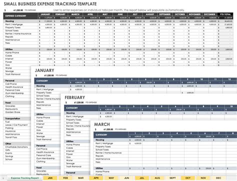 Small Business Expense Sheet Excel Template Tutorial Pics