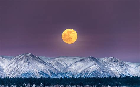 1680x1050 Full Moon Over White Mountain Peak 4k 1680x1050 Resolution Hd
