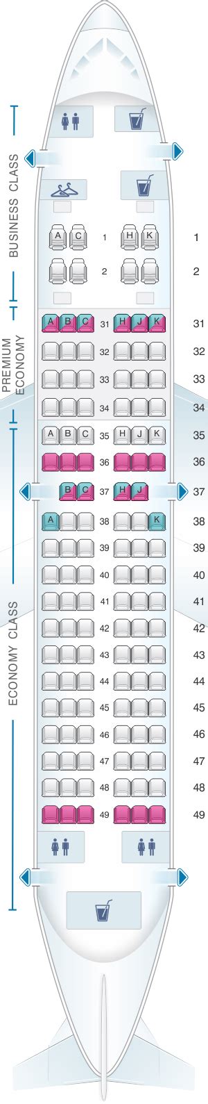 Seat Map China Southern Airlines Boeing B737 700 Seatmaestro