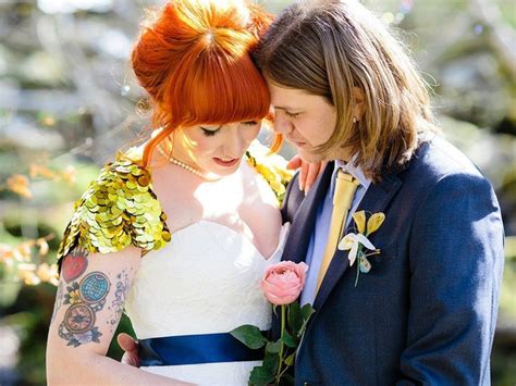 Tattooed Bride Inspiration Inked Brides That Rocked Their Wedding Day