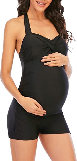 Century Star Women S Maternity One Piece Swimsuits Off The Shoulder Swimwear Summer Pregnancy