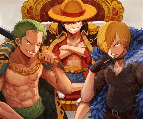 One Piece Hd Roronoa Zoro Monkey D Luffy Sanji One Piece Hd