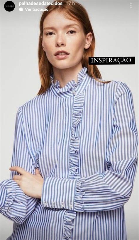 pin by luiza menezes on blusas stripe outfits minimalist fashion women fashion blouse design