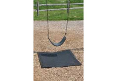 Playground Rubber Swing And Slide Mat