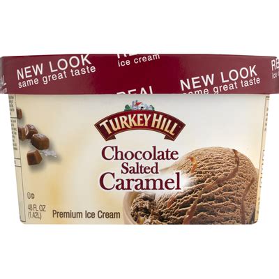 Turkey Hill Premium Ice Cream Chocolate Salted Caramel 48 Oz Instacart