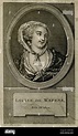 Portrait de Francoise Louise de Warens, Madame de Warens ou Louise ...