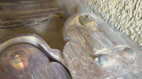 tombs dating back 4 500 years uncovered in egypt